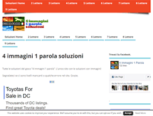 Tablet Screenshot of 4immagini1parola.org